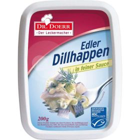 Dillhappen in feiner Sauce