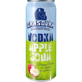 Vodka Mixgetränk - Vodka mit Apfelsaft & Soda 10%