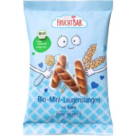 Bio Mini-Laugenstangen mit Butter