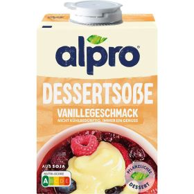 Soja Dessertsoße, Vanille