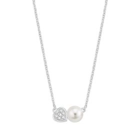Schmuckset Damen Halskette mit Anhänger aus Silber 925 mit Zirkonia (4056866077485)