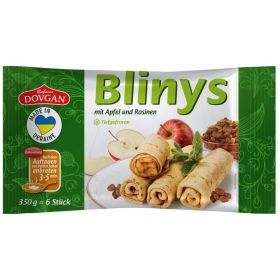 Blinys mit Äpfeln & Rosinen, tiefgekühlt