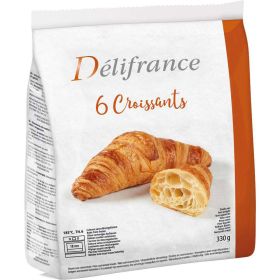 Buttercroissants mit Eistrich, tiefgekühlt