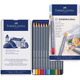 Aquarellstifte Goldfaber, Metalletui