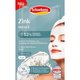 Gesichtsmaske, Zink