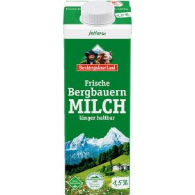 Frische Bergbauern-Milch, länger haltbar 1,5% Fett