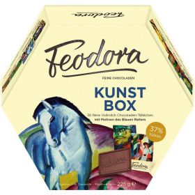 Schoko-Täfelchen ,Kunst-Klassiker, Vollmilch