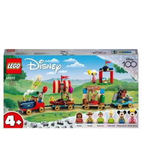 LEGO Disney 43212 Disney Geburtstagszug Set, Serie zum 100. Geburtstag