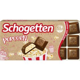 Tafelschokolade, Popcorn