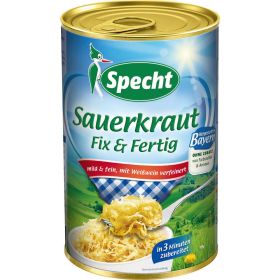 Sauerkraut, mit Weißwein verfeinert