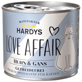 Katzen-Nassfutter Love Affair, Huhn/Gans