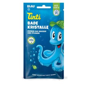 Badekristalle, blau