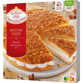 Meistertorte, Mandel, tiefgekühlt