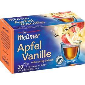 Früchtetee, Apfel/Vanille