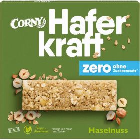Link zu  Müsliriegel Haferkraft Zero, Haselnuss