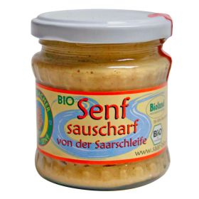 Bio Senf, sauscharf von der Saarschleife