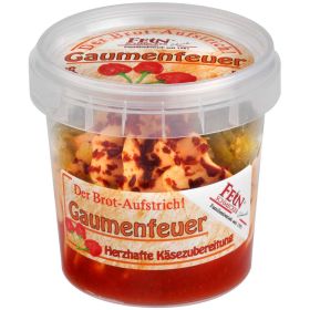 Brotaufstrich, Gaumenfeuer