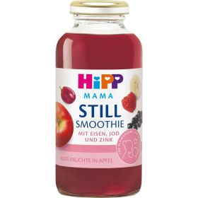 Mama Still-Smoothie, Rote Früchte in Apfel