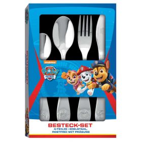 Besteck-Set Edelstahl, Paw Patrol