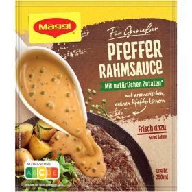 Genießer Sauce, Pfeffer Rahm