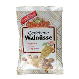 Walnusskerne, gerieben