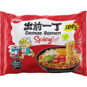 Instant Nudelsuppe Demae Ramen, Spicy