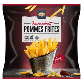 Pommes Frites Feinschnitt, tiefgekühlt