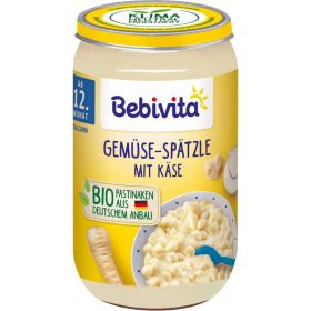 Gemüse-Spätzle mit Käse