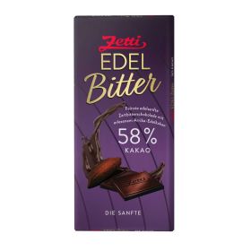 Tafelschokolade Edelbitter 58%