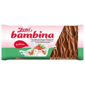 Bambina Erdbeer in Vollmilchschokolade
