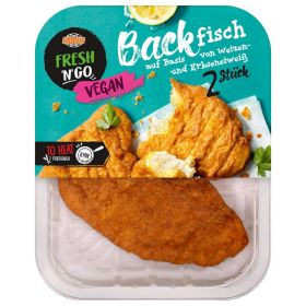 veganer Backfisch