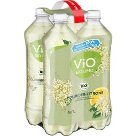 Bio Limonade, Holunderblüte (4x 1,000 Liter)