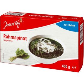 Rahmspinat, tiefgekühlt