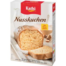 Kuchenmischungen, Nuss