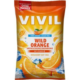 Erfrischungsbonbons, Wild Orange, ohne Zucker