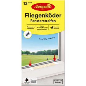 Fliegenköder Fensterstreifen