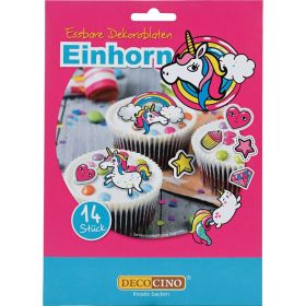 Essbare Dekoroblaten, Einhorn