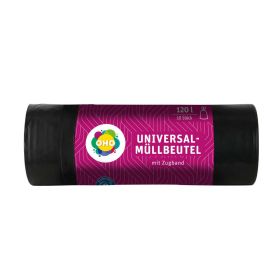 Universal-Müllbeutel mit Zugband 120 l