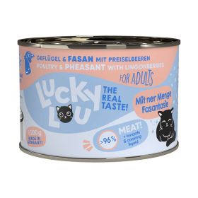 Katzen-Nassfutter, Geflügel & Fasan mit Preiselbeeren