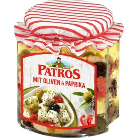 Hirtenkäse Würfel, Oliven-Paprika