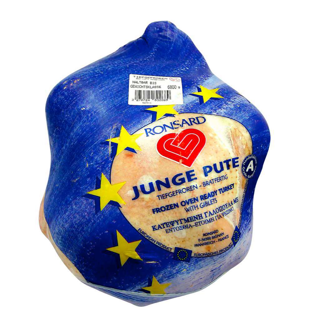 Französische junge Pute, tiefgekühlt von Société Bretonne de Volaille