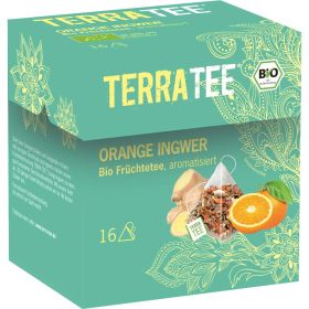 Link zu  Bio Früchtetee Orange Ingwer