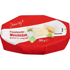 Jeden Tag Französischer Weichkäse, je 200 g