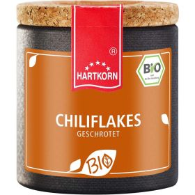 Bio Chiliflakes, geschrotet