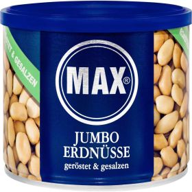 Jumbo Erdnüsse, geröstet & gesalzen