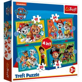 Puzzle 4in1 Paw Patrol