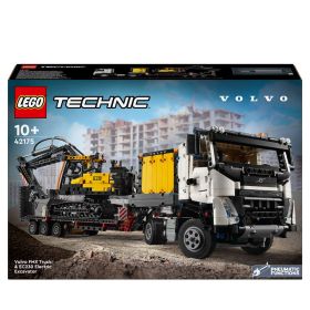 LEGO Technic Volvo FMX LKW mit EC230 Electric Raupenbagger 42175