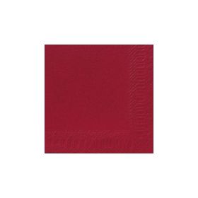 Bio Tissue-Servietten "Bordeaux", 24 x 24 cm, 3-lagig