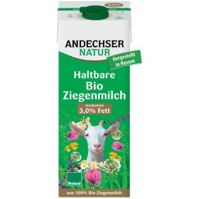 Bio H-Ziegenmilch, 3% Fett