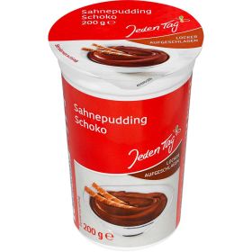 Sahnepudding, Schokolade